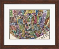 Modern Map of St. Louis Fine Art Print