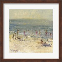 Impasto Beach Day II Fine Art Print