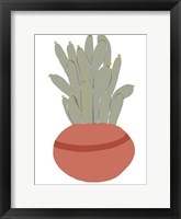 Mod Cactus VIII Framed Print