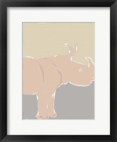 Pastel Zoo I Fine Art Print