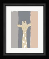 Pastel Zoo II Framed Print