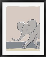 Pastel Zoo III Fine Art Print