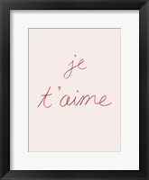 En France II Framed Print