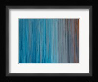 Drenched in Teal I Framed Print