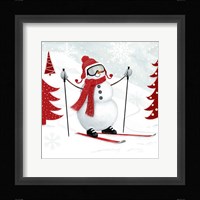 Snow Day I Framed Print