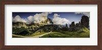 Dolomite Mountain Range Fine Art Print