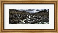 Glen Etive Waterfall Panorama Fine Art Print