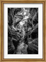 Slot Canyon Utah 11 Black & White Fine Art Print