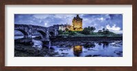 Fairytale Castle Twilight Panorama Fine Art Print