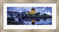 Fairytale Castle Twilight Panorama Fine Art Print