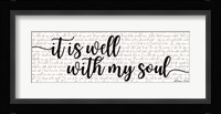 It is Well with My Soul Fine Art Print