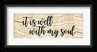 It is Well with My Soul Fine Art Print