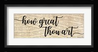 How Great Thou Art Fine Art Print