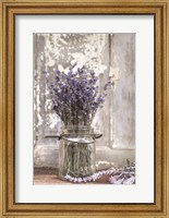 Lavender Bench Fine Art Print