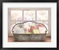 Bath Time Framed Print