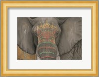 Tattooed Elephant Fine Art Print