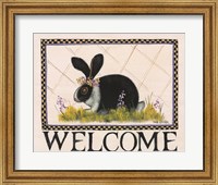 Bunny Welcome Fine Art Print