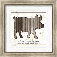 Metal Pig Fine Art Print