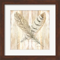 Feathers Crossed II Fine Art Print
