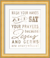 Wash Your Hands Fine Art Print