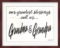 Grandma & Grandpa Fine Art Print