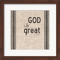 God is Great Fine Art Print