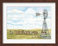 Pasture Horses Fine Art Print