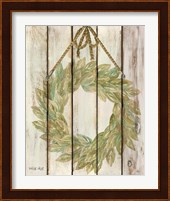 Rope Hanging Wreath Fine Art Print