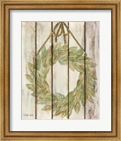 Rope Hanging Wreath Fine Art Print