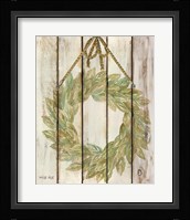 Rope Hanging Wreath Fine Art Print