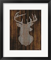 Deer Head I Framed Print