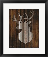 Deer Head II Framed Print