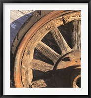 Old Wheel I Fine Art Print