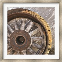 Old Wheel II Fine Art Print