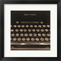 Smith Corona Typewriter Fine Art Print