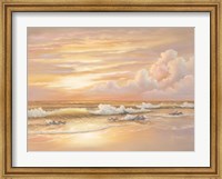 Bright Sunset with Dunes Fine Art Print