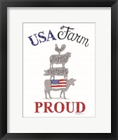 USA Farm Proud Fine Art Print