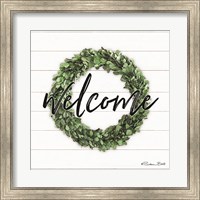 Welcome Wreath Fine Art Print