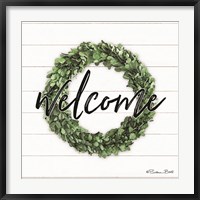 Welcome Wreath Fine Art Print