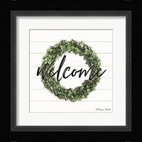 Welcome Wreath Fine Art Print