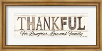 Thankful for Laughter, Love and Family Fine Art Print