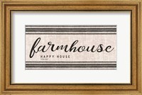 Farmhouse Happy House Fine Art Print