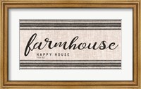 Farmhouse Happy House Fine Art Print