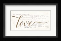 Love Never Fails Fine Art Print