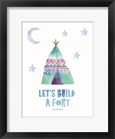 Let's  Build a Fort Fine Art Print