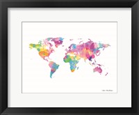 Watercolor World Fine Art Print