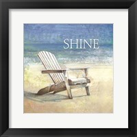 Coastal Shine Framed Print
