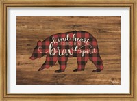 Brave Spirit Bear Fine Art Print