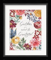 Watercolor Fall V Framed Print