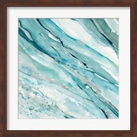 Silver Springs I Blue Green Fine Art Print